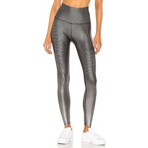 Anthropologie BEYOND YOGA Silver Spot On High Waisted Midi Leggings Sz XS